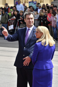 Prinz Charles und Herzogin Camilla in München