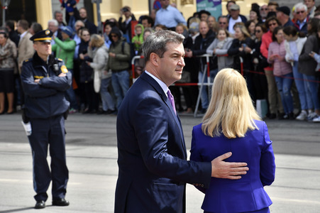 Prinz Charles und Herzogin Camilla in München