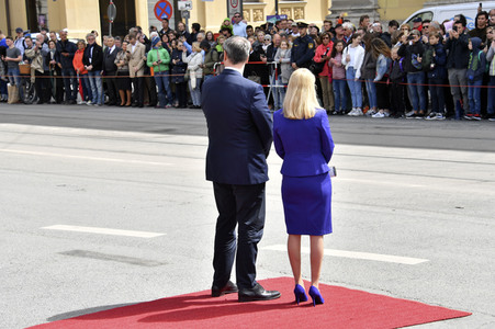 Prinz Charles und Herzogin Camilla in München