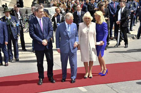 Prinz Charles und Herzogin Camilla in München