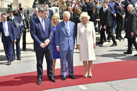 Prinz Charles und Herzogin Camilla in München