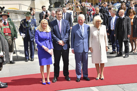 Prinz Charles und Herzogin Camilla in München