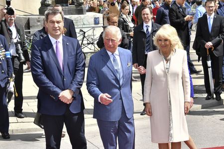 Prinz Charles und Herzogin Camilla in München