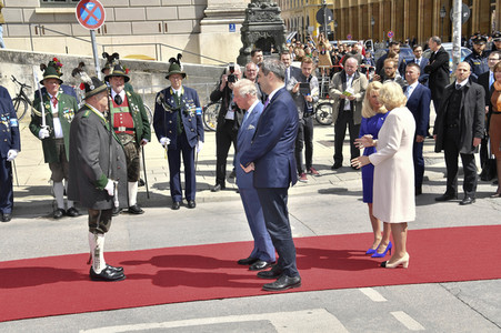Prinz Charles und Herzogin Camilla in München
