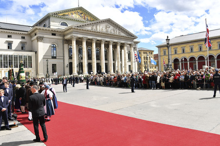 Prinz Charles und Herzogin Camilla in München
