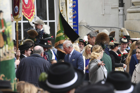 Prinz Charles und Herzogin Camilla in München