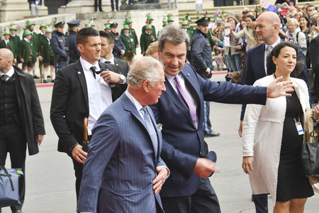 Prinz Charles und Herzogin Camilla in München