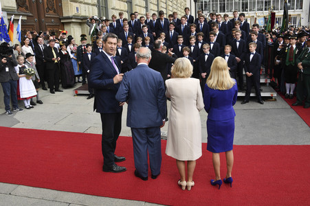 Prinz Charles und Herzogin Camilla in München