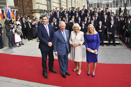 Prinz Charles und Herzogin Camilla in München