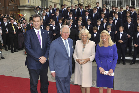 Prinz Charles und Herzogin Camilla in München