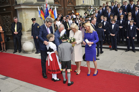 Prinz Charles und Herzogin Camilla in München