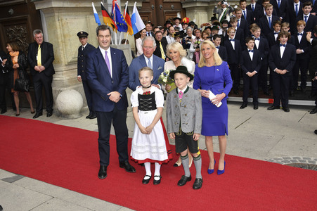 Prinz Charles und Herzogin Camilla in München