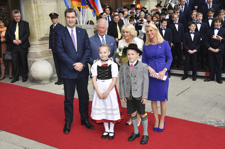 Prinz Charles und Herzogin Camilla in München