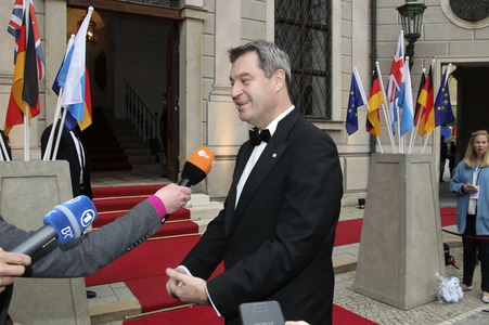 Prinz Charles und Herzogin Camilla in München