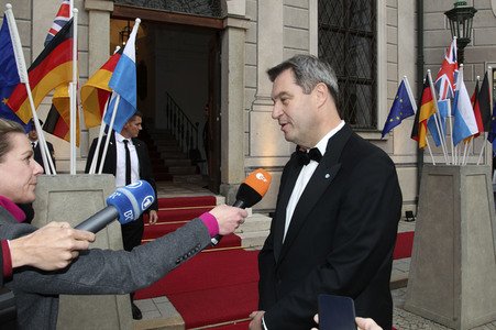 Prinz Charles und Herzogin Camilla in München