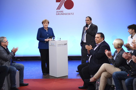 Bürgerdialog '70 Jahre Grundgesetz' in Wuppertal