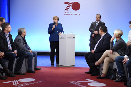 Bürgerdialog '70 Jahre Grundgesetz' in Wuppertal