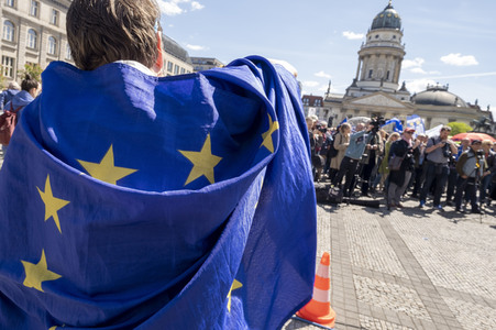 Kundgebung 'Pulse of Europe' in Berlin