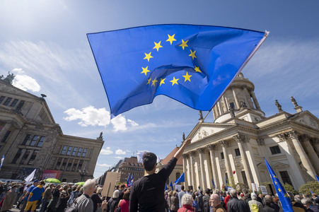 Kundgebung 'Pulse of Europe' in Berlin