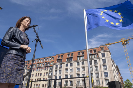 Kundgebung 'Pulse of Europe' in Berlin