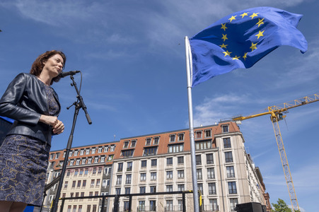 Kundgebung 'Pulse of Europe' in Berlin