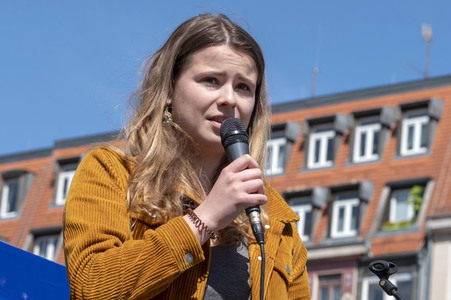 Kundgebung 'Pulse of Europe' in Berlin