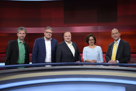 Talkshow 'hart aber fair' in Berlin