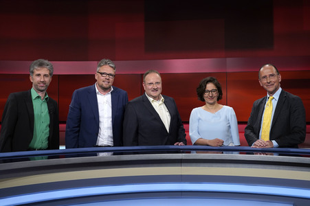Talkshow 'hart aber fair' in Berlin