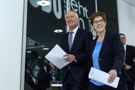 CDU Pressekonferenz in Berlin