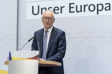 CDU Pressekonferenz in Berlin
