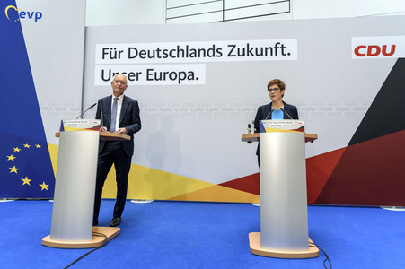 CDU Pressekonferenz in Berlin