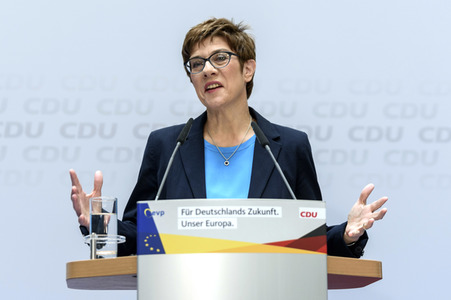 CDU Pressekonferenz in Berlin