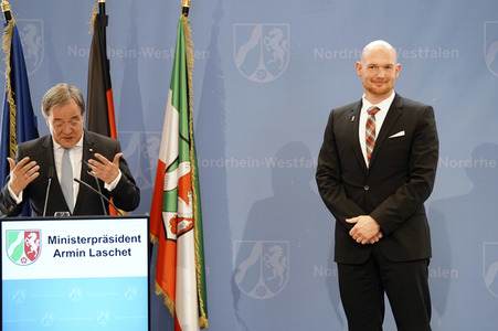 Verleihung der Landesverdienstorden NRW in Düsseldorf