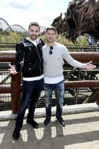 Fototermin mit Menderes Bagci und Joey Heindle im Heide Park Soltau