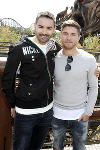 Fototermin mit Menderes Bagci und Joey Heindle im Heide Park Soltau