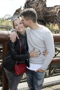 Fototermin mit Menderes Bagci und Joey Heindle im Heide Park Soltau