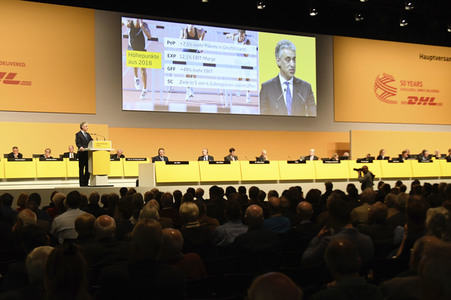 Hauptversammlung Deutsche Post DHL Group in Bonn
