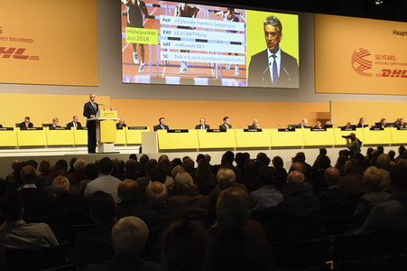 Hauptversammlung Deutsche Post DHL Group in Bonn