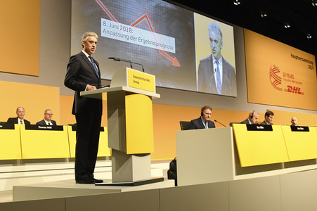 Hauptversammlung Deutsche Post DHL Group in Bonn