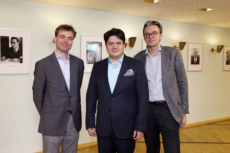 Fototermin mit Cristian Macelaru in Köln