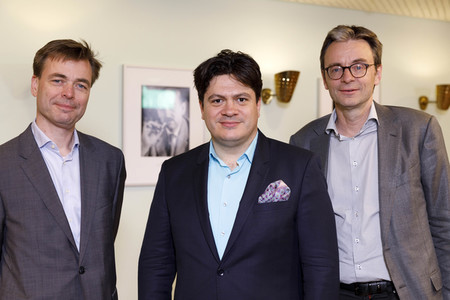 Fototermin mit Cristian Macelaru in Köln