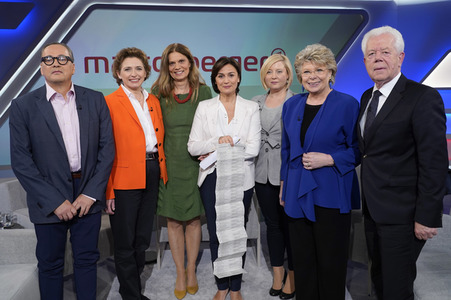 Talkshow 'Maischberger' in Berlin