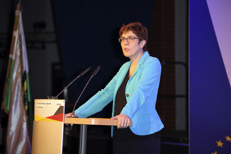 Europawahlkampf-Veranstaltung der CDU in Görlitz