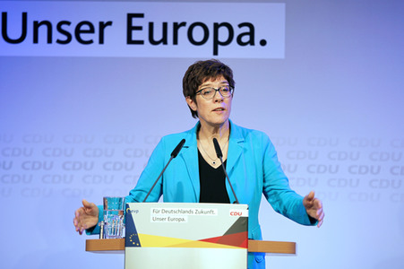Europawahlkampf-Veranstaltung der CDU in Görlitz