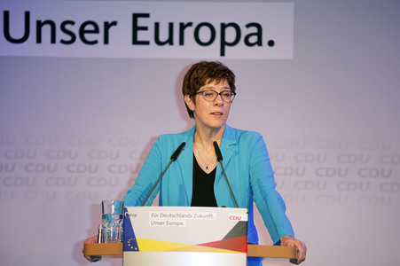 Europawahlkampf-Veranstaltung der CDU in Görlitz