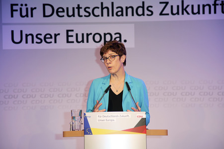 Europawahlkampf-Veranstaltung der CDU in Görlitz