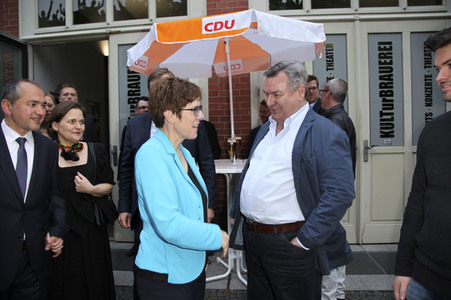 Europawahlkampf-Veranstaltung der CDU in Görlitz