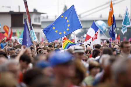 Demonstration 'Ein Europa für alle - Deine Stimme gegen den Nationalismus' in Köln