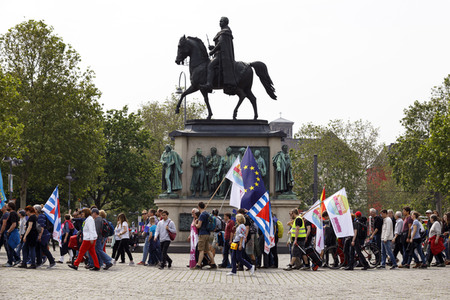 Demonstration 'Ein Europa für alle - Deine Stimme gegen den Nationalismus' in Köln