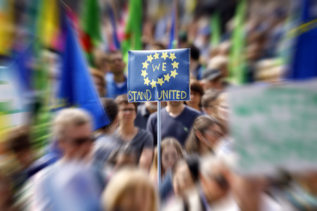 Demonstration 'Ein Europa für alle - Deine Stimme gegen den Nationalismus' in Köln